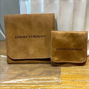❤️David Yurman beautiful jewelry pouches - bracelet necklace  and rings